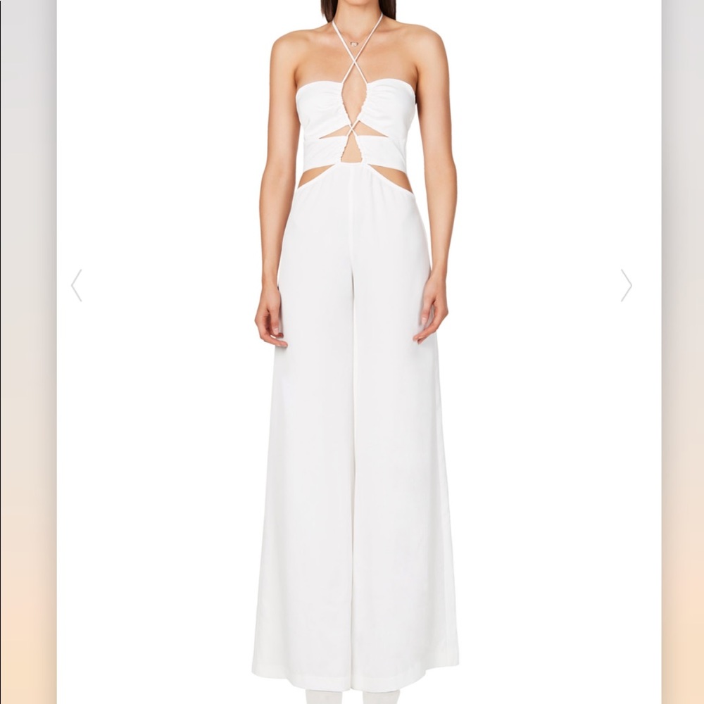 White Nookie Melody Jumpsuit
